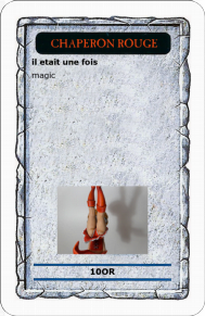 Warhammer Quest Dungeon Card - chaperon rouge